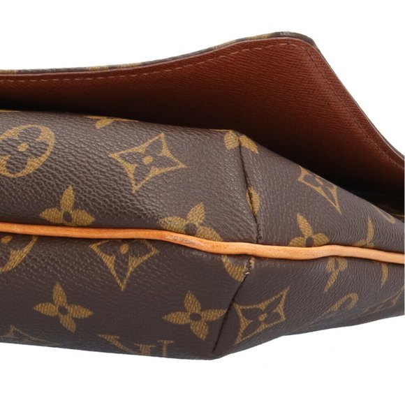 LOUIS VUITTON Brown Monogram Canvas Shoulder Bag - Picture 9 of 10